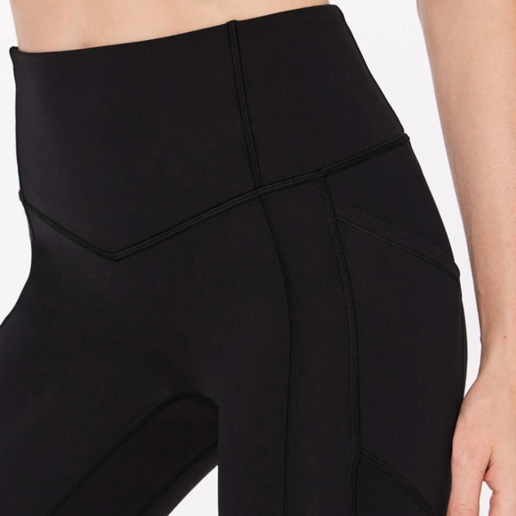 Lululemon All The Right Places Crop II *23" in Black - Picture 5 of 10